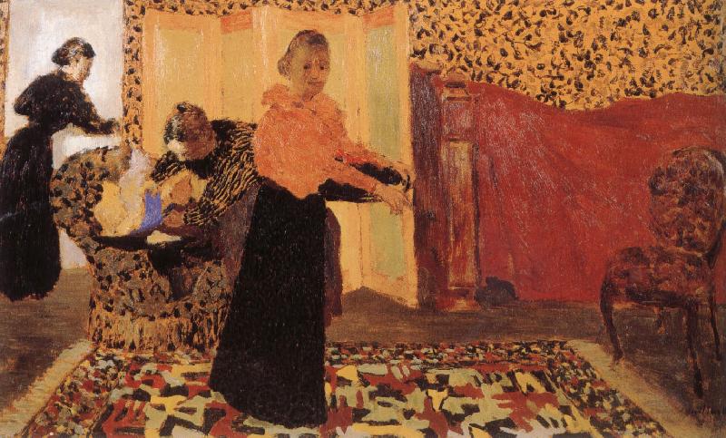 Edouard Vuillard Wedding bedroom